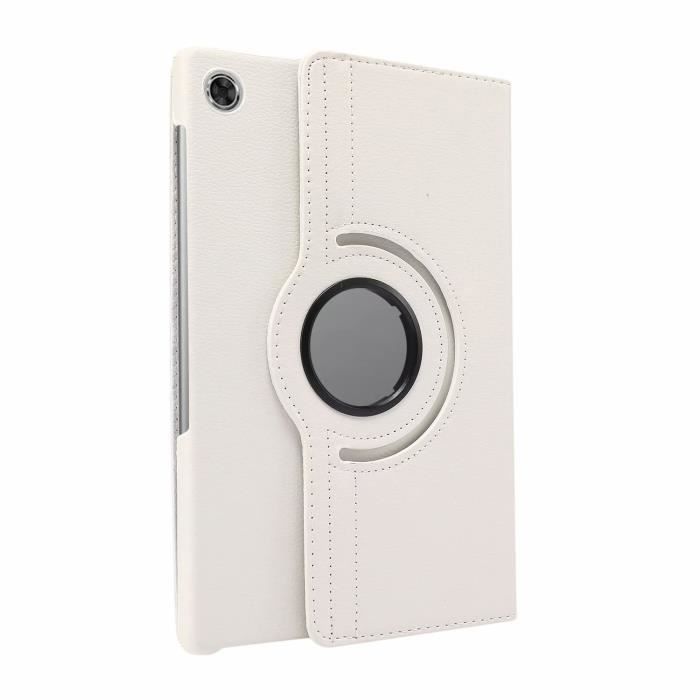 YoungMe Étui Rotatif 360° Magnétique Pour Kobo Libra Color 2024 - Support Réglable, Dos Transparent, Veille Automatique (Bleu Clair)