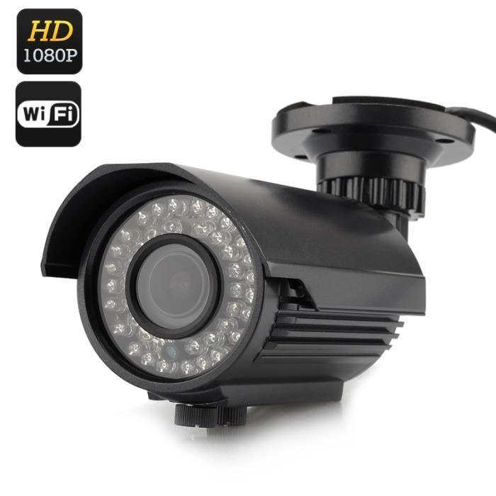 Camera IP Exterieure 1080P Zoom optique 4x Visu... Cdiscount Bricolage