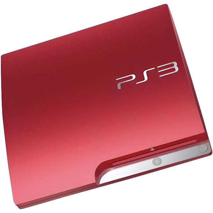 Console de jeux Sony PlayStation 3 - 320 Go HDD rouge - Full HD, 1080i, HD,  480p, 480i - Cdiscount Jeux vidéo