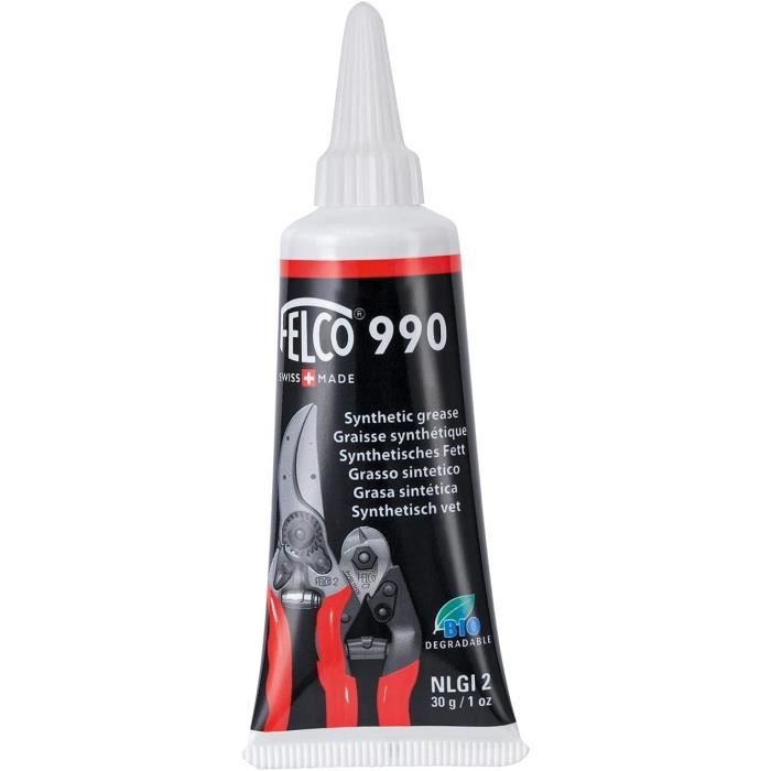 FELCO 990 Grease synthétique (40 g, Lubrifiant pour sécateurs, Produit