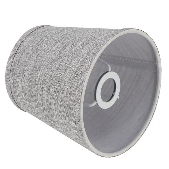 Abat-Jour Tissu Style Européen - Pour Ampoule E27 - Décoration Lampe Table/Plancher - Rouge