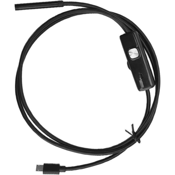 Endoscope USB HD Pour Smartphone Android - Sonde Ultra Fine 3,9 Mm, Flexible, Étanche IP67