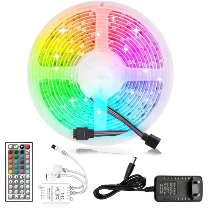 Bandes LED Colorées Pour Scooter électrique - 50 Cm, étanches, Personnalisables - Sécurité Nuit