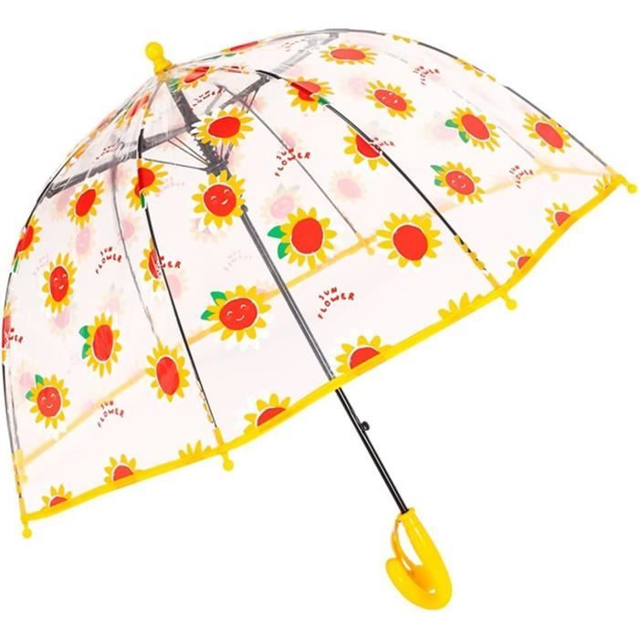Parapluie Bluey Pour Enfants - Design Coloré Et Joyeux, Résistant Au Vent, Ouverture Manuelle Sécurisée