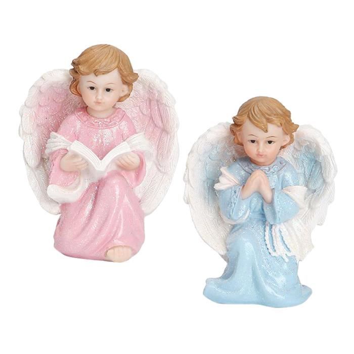 Ornement Pour Salle Statue Ailes Ange Bebe Sculpture Ange Figurine Ange Decoration Interieure Cdiscount Maison