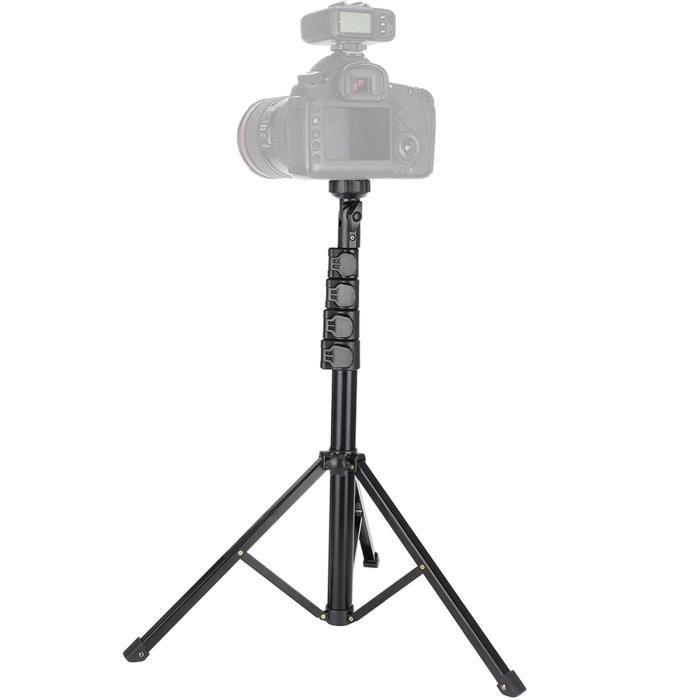 Trépied Photo Métal Platos – Hauteur Ajustable – Occasion (Marques D'usage)