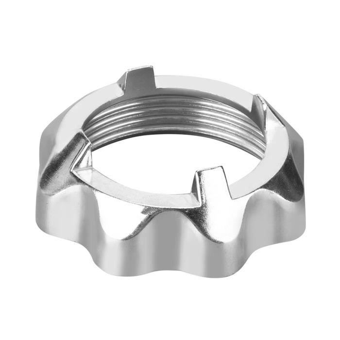 Écrou De Remplacement Pour Hachoir à Viande - Acier Inoxydable, Diamètre Filetage 6cm, Compatible Avec La Plupart Des Modèles - 9