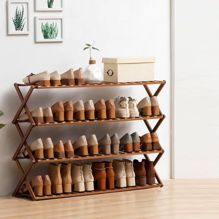 Etagere Chaussure Meuble Entree Économiser De L'Espace - Rangement Chaussure Facile Installation