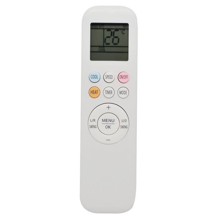 Télécommande Universelle De Remplacement Pour Climatiseur - Modèle YKR-T/011E - LCD