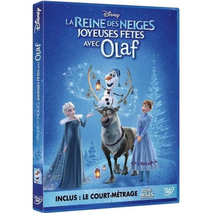 Coffret Dvd Reine Des Neiges 1 Et 2 La reine des neiges Joyeuses fêtes avec Olaf DVD en dvd dessin animé
