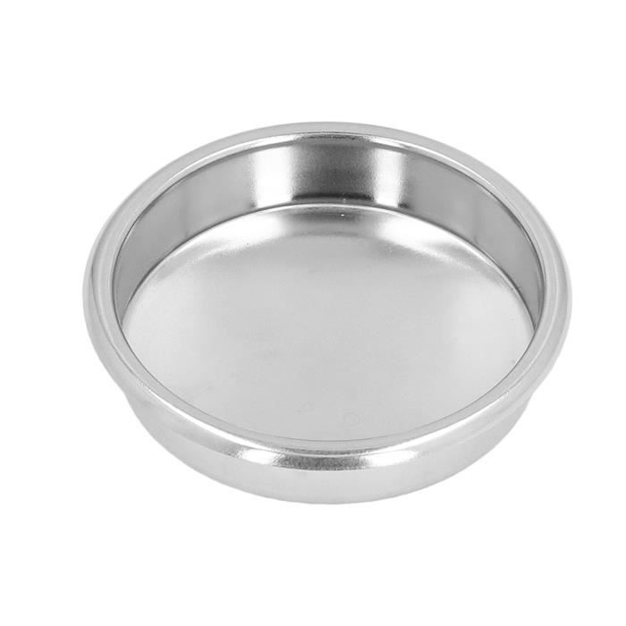 Filtre Aveugle 58mm, Insert De Rinçage En Acier Inoxydable, Disque Aveugle De Rinçage Pour Machine à Café Expresso, Cadeaux, Argent