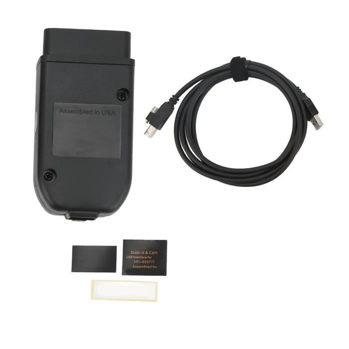 connecteur de diagnostic Pour HEX V2 V22.1 VAS 5054A ODIS 6154 adaptateur de câble de Diagnostic codage long multi-langue