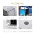 CON® Ventilateur de style radio maison petit mini ventilateur de climatisation à économie d'énergie avec de l'eau et de la glace-1
