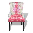 🐦🐦Scandinave- Fauteuil chaise en style français design de patchwork Fauteuil de relaxation - Fauteuil Relax Fauteuil Tv Faut9428-1