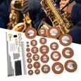 Minifinker accessoire de maintenance de saxophone Kit de réparation de saxophone alto Ensemble d'outils de instruments nettoyant-1