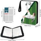 Classeur De Cartes Football – 400 Cartes, 50 Pages, Couverture PU Imperméable – Un Organisateur De Collection De Folie !