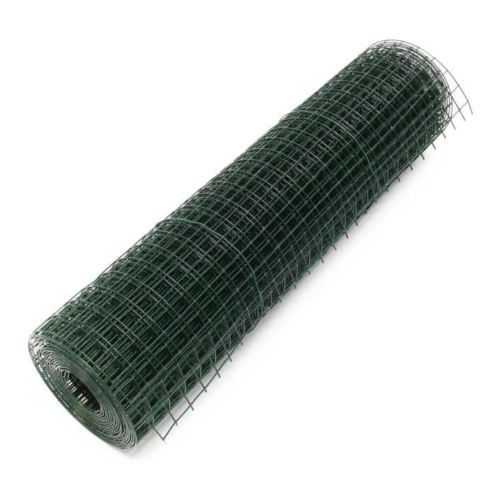 Grillage simple torsion 60x60mm 2,6mm 80cm, 25m vert