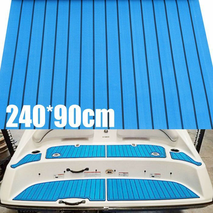 Tapis De Sol Bateau – Teck Mousse EVA – Plate-forme Natation – Nautique 230 (2012)