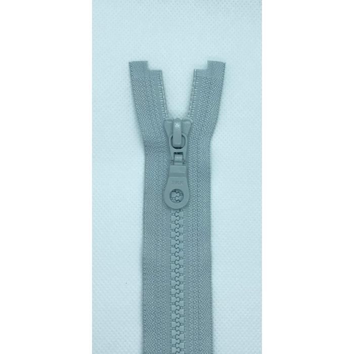 Fermeture à Glissière Plastique YKK N°5 Divisible - 78 Cm De Long, Couleur Noir, Pour Veste Et Vêtements Moyens