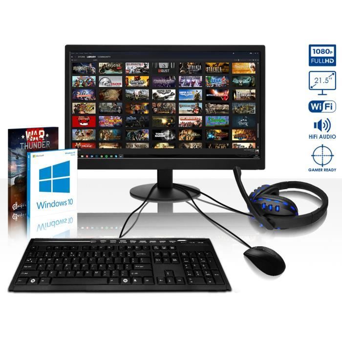  Vision 2SLW PC Gamer Ordinateur avec War Thunder1