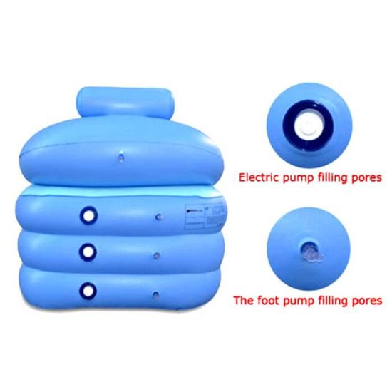 BAIGNOIRE GONFLABLE ADULTE spa pliant baignoire gonflable chaude piscine bébé EUR 39,90 - FR