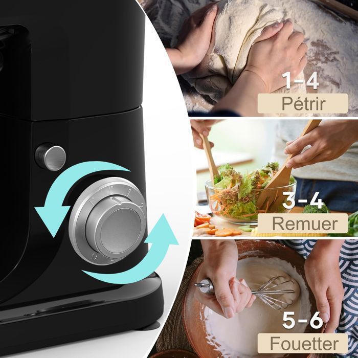 KENWOOD Robot de cuisine Kenwood kMix KMX751ABK