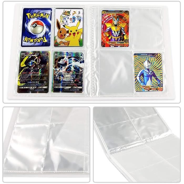 Porte Carte Pokemon, Classeur pour Protection Cartes, Albums Pokemon GX EX  Trainer, Livre Carte, 30 Pages Peut Contenir Jusqu'à A63 - Cdiscount Jeux -  Jouets