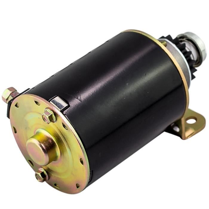 Démarreur Compatible BMGS 12,5/98 [299958263/BRI] - Pour Tracteur Tondeuse - 10 Dents, Pignon Métal