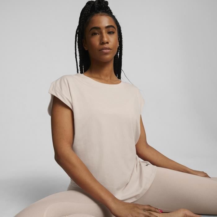 Tee shirt sales de yoga femme