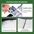 Classeur De Cartes Football – 400 Cartes, 50 Pages, Couverture PU Imperméable – Un Organisateur De Collection De Folie !