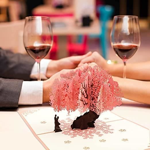 PopLife Carte Pop-up 3D En Forme De Colibri - Carte Pop-up