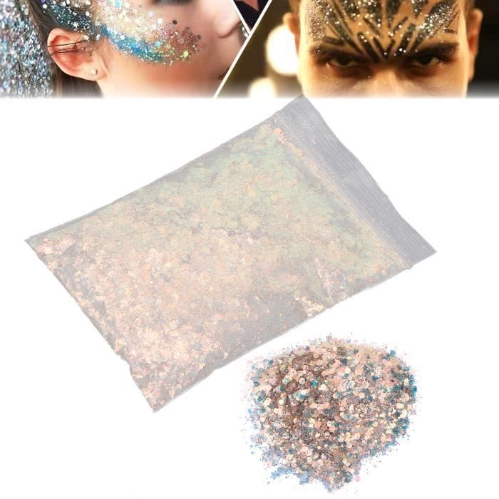 Mélange De Paillettes Ocean Bulk - Bleu, Résine 10g, Fait Main, USA