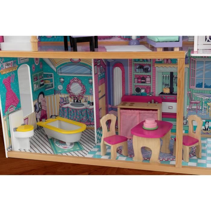 KIDKRAFT Maison de poupées en bois Annabelle Cdiscount Jeux