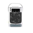 Climatiseur Caravane 3 Vitesses réglables Clim Portative, Faible Bruit Air Conditioner Portable Utilisé pour Camping Car, BALAYEUSE