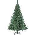 150cm Sapin de Noël Artificiel Vert Hauteur 1m50-320 Branches-Qualité supérieur-A34-0