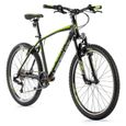 Vélo électrique VTT musculaire Leader Fox Mxc 2023 - noir/vert - 170/178 cm-0