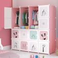 Armoire Pour Enfants Plastique Assembler La Garde Robe Simple De Dessin Anime Armoire De Vetement De Rangement 16 Casiers Meuble Achat Vente Armoire De Chambre Armoire Pour Enfants Cdiscount