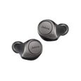 Jabra Elite 75t Écouteurs – Écouteurs Bluetooth à annulation passive du bruit avec longue autonomie pour des appels de qualité – San-0