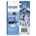 EPSON Multipack 27 XL -  Réveil - Cyan, magenta et jaune (C13T27154022)-0