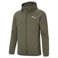 Sweatshirt Full-zip Puma Evostripe - vert-0