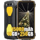 Blackview BV7300 Téléphone portable Incassable 6.67" 90Hz 18Go+256Go 50MP 15000mAh Android 14,Etanche,NFC,GPS - Orange