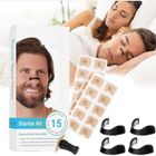 U7 Breezybuddy Magnetic Nasal Strip, Intake Breathing Strip, Anti Ronflement Sécurisé Ecarteur Aimanté, Améliorer la Qualité