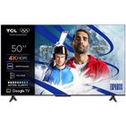TCL 50P6K - TV LED 50" (126 cm) - 4K UHD 3840x2160 - HDR10+ - Google TV - 3xHDMI 2.1 - WiFi