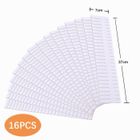 YOBON Diviseur de Tiroir, 16PCS DIY Organisateur de Tiroir, Rangement de Tiroir, Separateur de Tiroir - Blanc - 37 * 7 CM