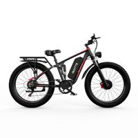 Vélo Électrique Duotts S26 - Moteur 750W*2 Batterie 960WH 60KM d'Autonomie - Noir