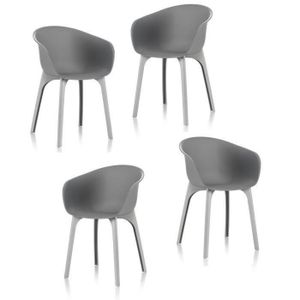 Chaise De Jardin Grise