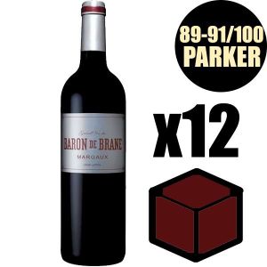 VIN ROUGE X12 Grand Vin du Baron de Brane 2016 75 cl AOC Mar
