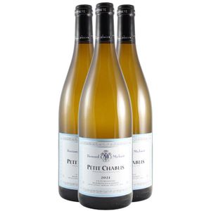 VIN BLANC Petit Chablis Blanc 2021 - Lot de 3x75cl - Domaine