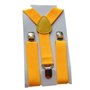 BRETELLES Vêtements,Solide ceinture de couleur pour enfants,bretelles pour bébés garçons et filles,bretelles à Clip et à l'arrière - Type 16