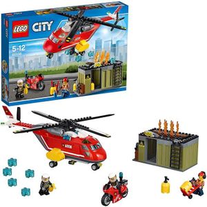 ASSEMBLAGE CONSTRUCTION Jeu de construction - LEGO - L'unité Secours Pompi